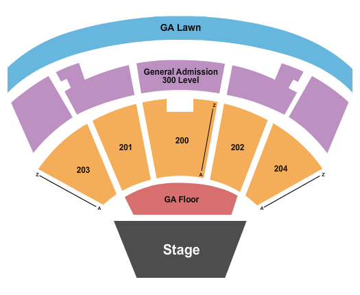 Merriweather Post Pavilion RÜFÜS DU SOL Seating Chart